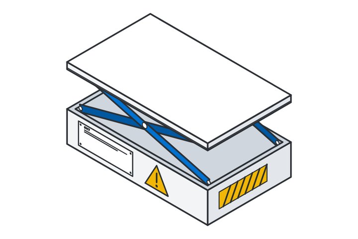 Labels and rating plate