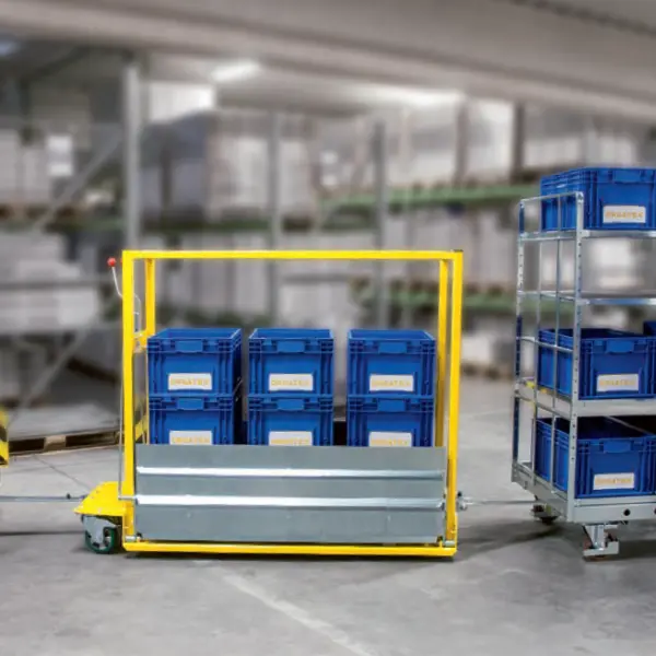 Taxi Liner 3 baie: rimorchio per dolly 600x400 con carico laterale