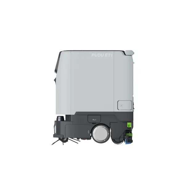 Pudu ET1: compact floor scrubber-dryer robot for shops, offices and small spaces