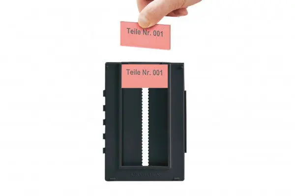 ESD Systembox: modular kanban card holder for EPA boards