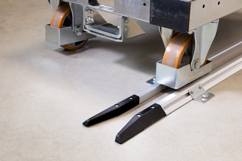 FIFO Monorail Individuale - set 2 binari con staffe