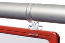 S100 Tube Clamp Ø 35–38 with Frame Clip