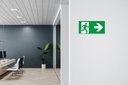 Photoluminescent Escape Signs