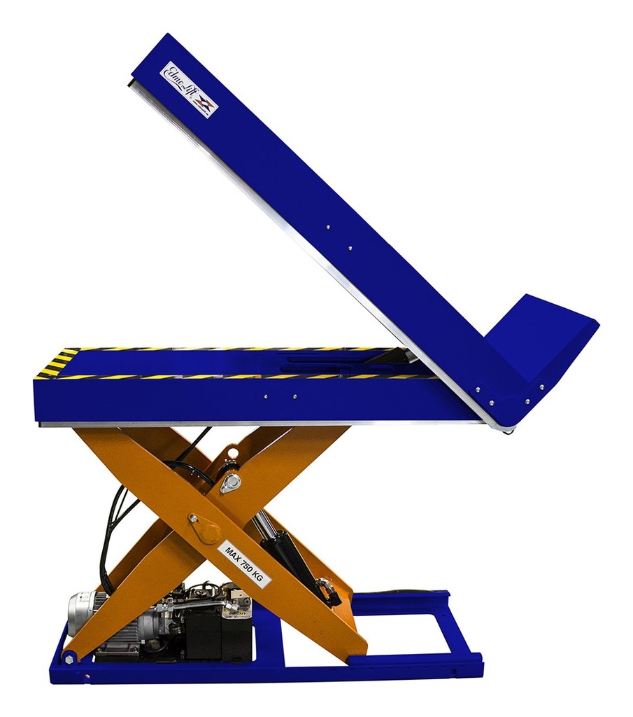 LTT 750: lifts and tilts the trolleys of the logistic train, up to 750 kg