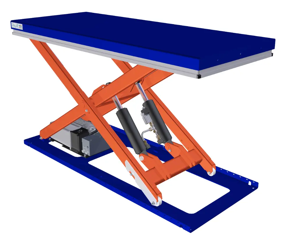 TM 1000: tavolo elevatore a pantografo 1000 kg