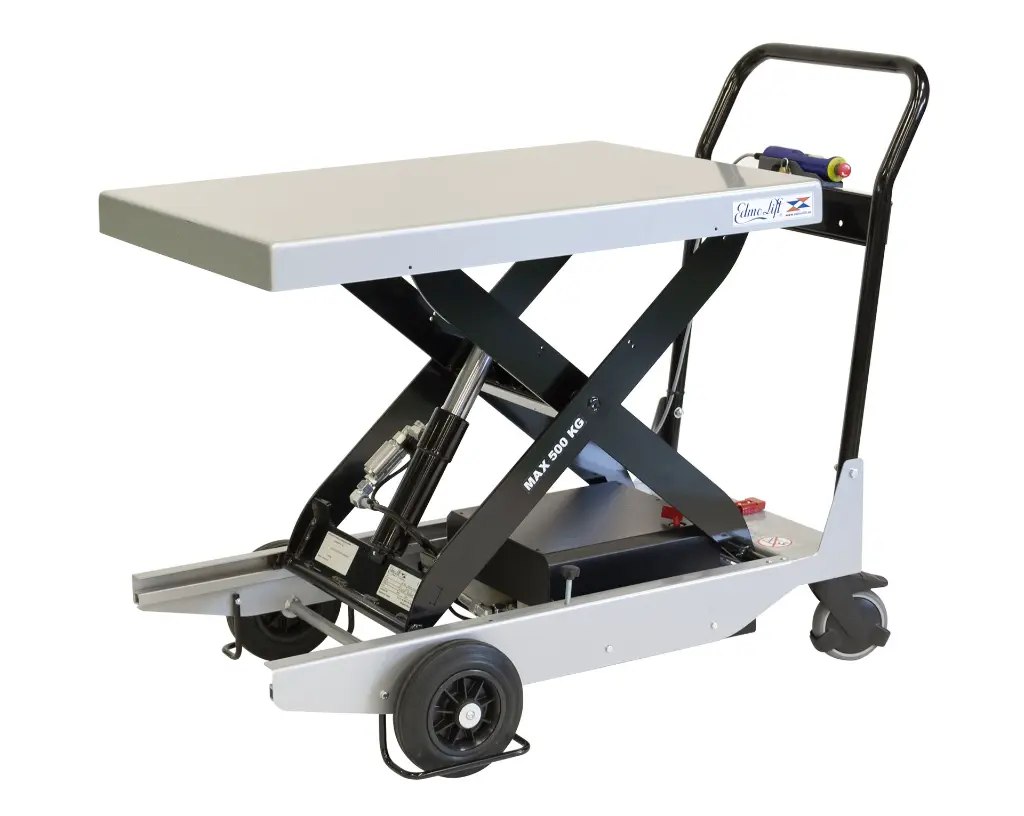 TZ 503B: carrello a pantografo a batteria