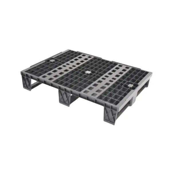 EURO Pallet in plastica con 3 pattini
