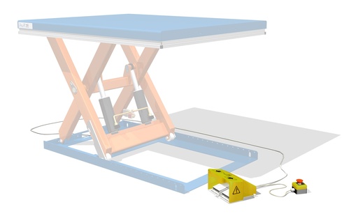 [610132] Foot Control UC-60 (Without column)
