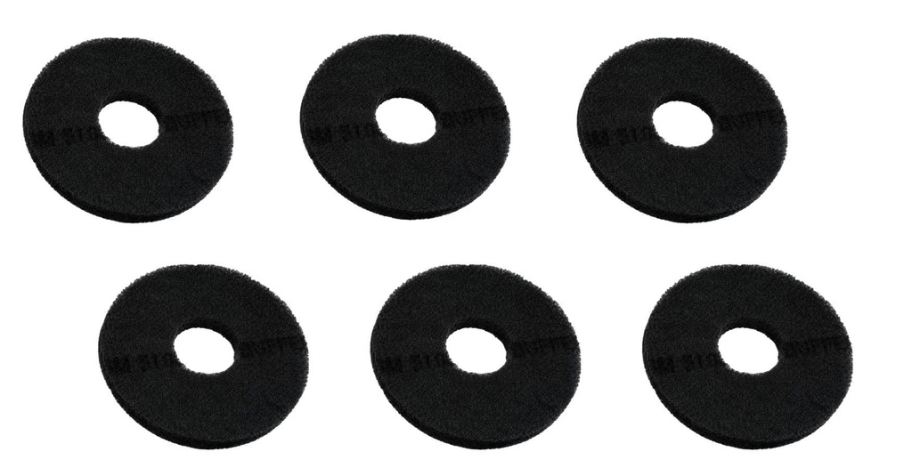 Pad Nero Duro BG1 - 6 pz