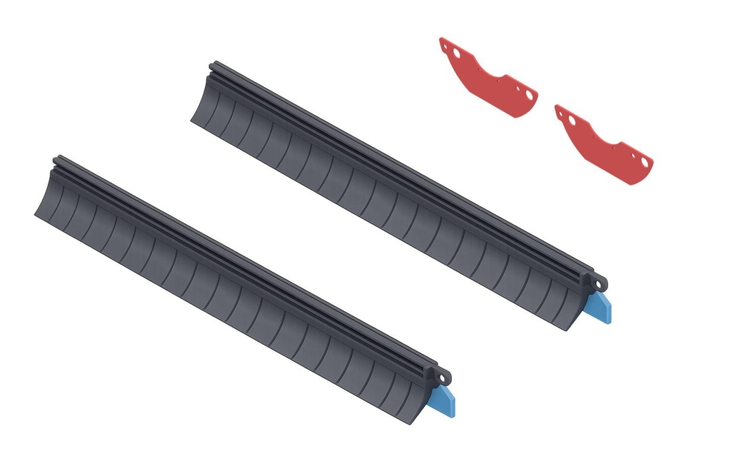 Kit Gomme Vano Spazzola a Rullo Blu BG1