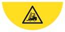 LongLife Floor Signs - Half Circle - 900 mm