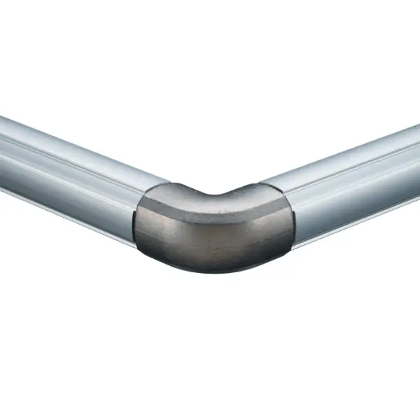 Connettore Interno Angolo 90° Nichelato  N