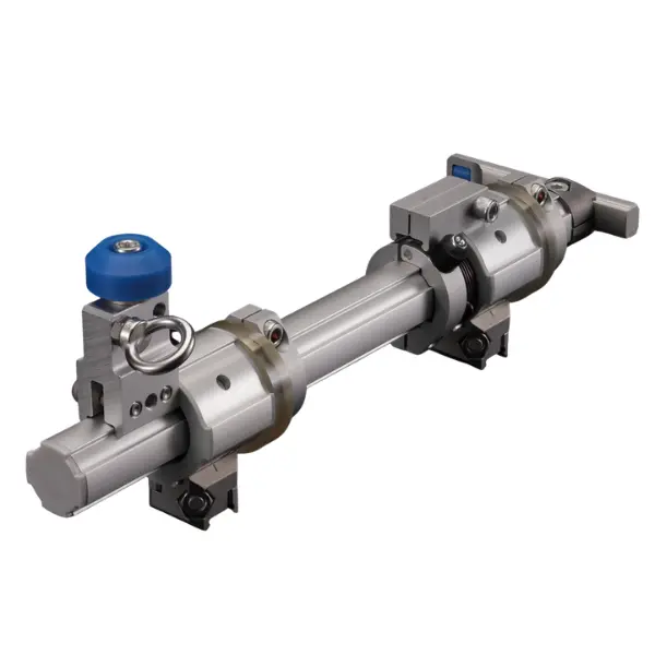 Cutting stopper (with built-in spring) for heavy loads L