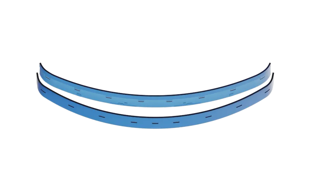 SH1 Blue Rubber Blades