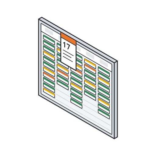 Lavagne kanban e heijunka