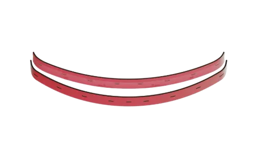 [P-C-S9] SH1 Red Rubber Blades - 2 Pcs