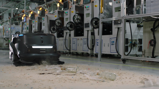 [P-MT1] Pudu MT1 Sweeping Cleaning Robot