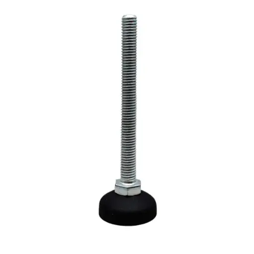 Plastic leveling foot