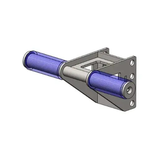 [WPR-A-0022-SS] Long clampings jaws with 2 rollers