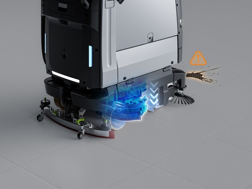 Pudu BG1 - BG1 PRO  Robot lavapavimenti di grandi dimensioni con IA