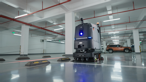Pudu BG1 PRO Robot lavapavimenti di grandi dimensioni con IA