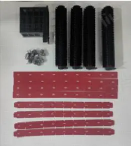 [P-C-C30] Kit Consumabili CC1: 1 Filtro, 4 Rulli nero, 2 Set tergi rosso