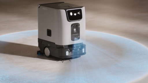 ET1 Al-Native Compact Scrubber-Dryer Robot