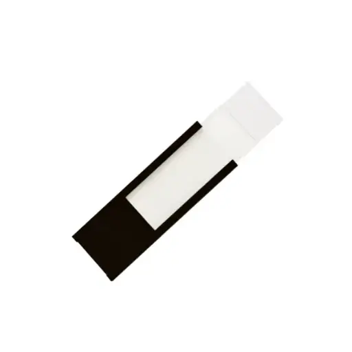 Porta etichette magnetico a "C"