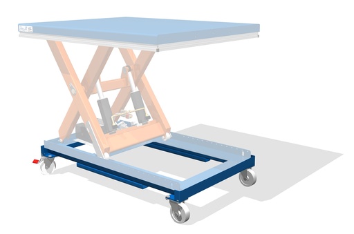 Wheeled Frame for Lifting Platforms
