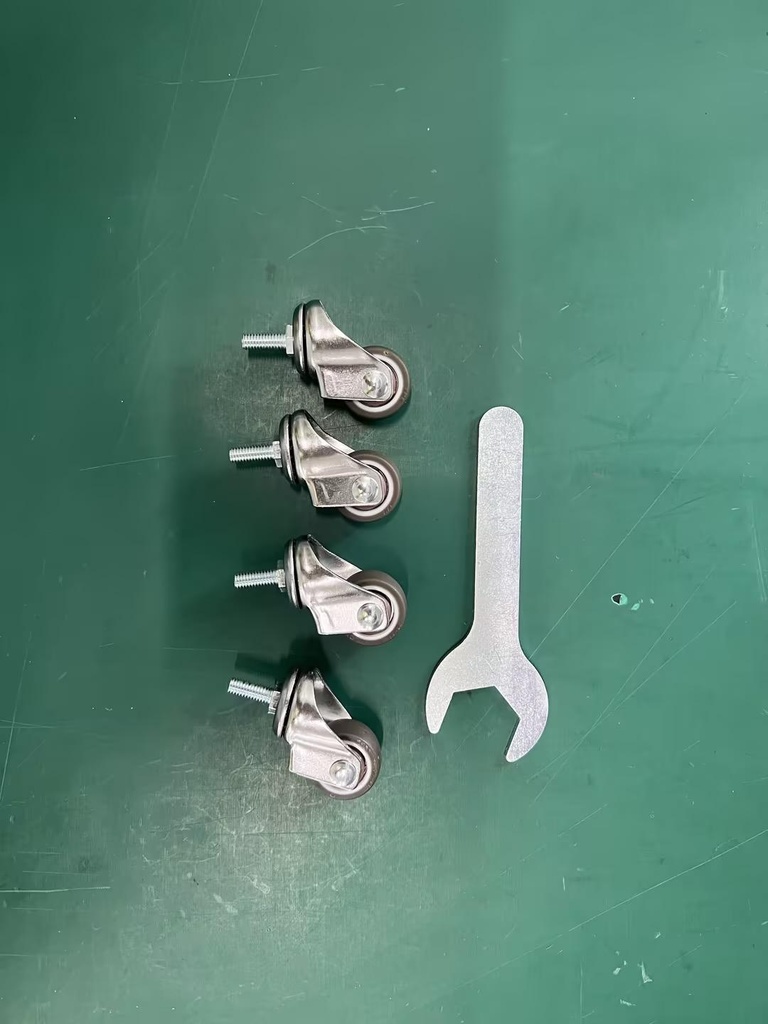 Ruote omnidirezionali da 1" per il vano spazzola CC1, 4 pz