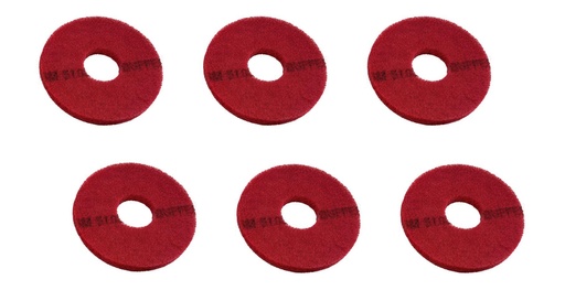 [P-C-B8] Pad Rosso Standard BG1 - 6 pz