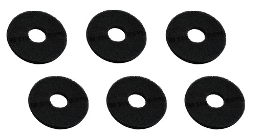 [P-C-B9] Pad Nero Duro BG1 - 6 pz