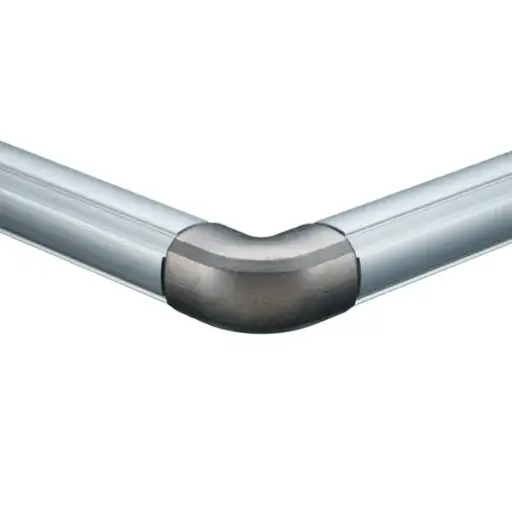 [GFJ-235] Connettore Interno Angolo 90° Nichelato  N