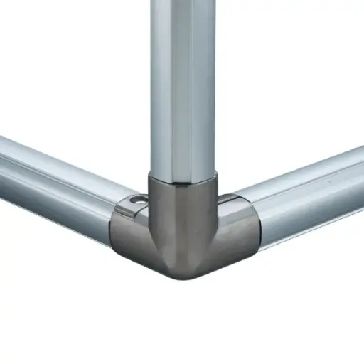 [GFJ-238] 90° 3-Way Internal Corner Connector Nickel-Plated N
